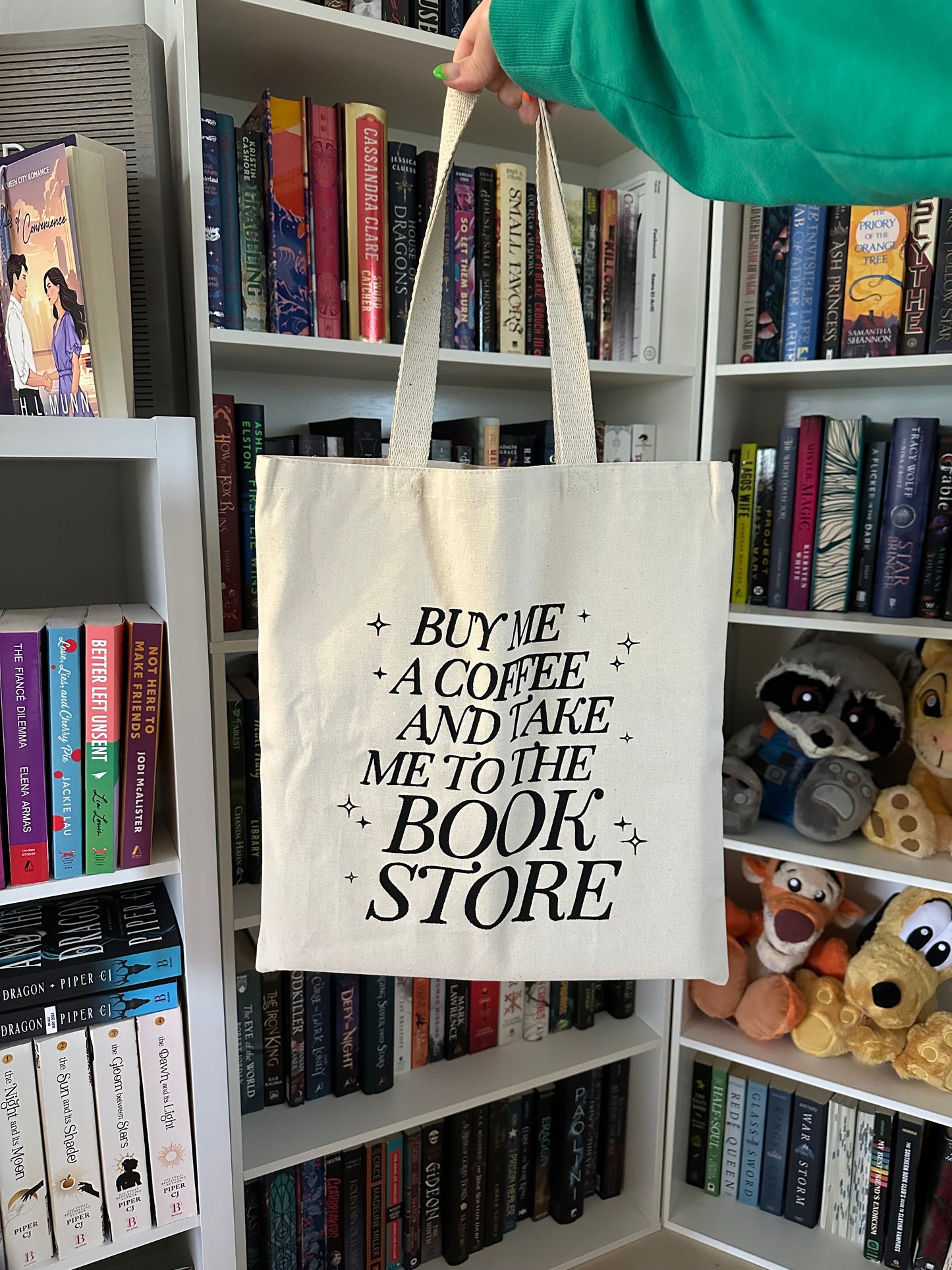 Bookstore & Coffee Tote Bag