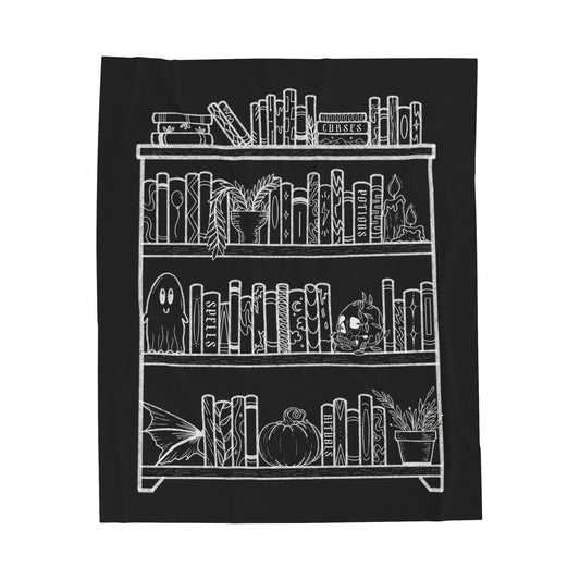 Bookshelf Blanket